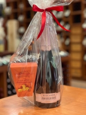 Biscardo Prosecco Rosé  Millesimato 75cl + French Chocolate Truffles with salted caramel 100g