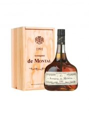 Armagnac De Montal Vintage 1991 puukarbis 40% 70cl