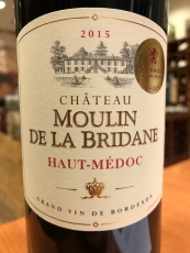 Chateau Moulin de la Bridane Haut-Medoc 2015 12,5% 75cl