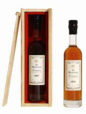 Armagnac De Montal Vintage 1992 puukarbis 40% 20cl