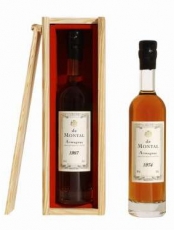Armagnac De Montal Vintage 1986 puukarbis 40% 20cl