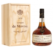 Armagnac De Montal Vintage 2002 puukarbis 40% 70cl