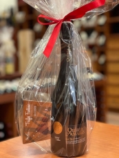 Quinta d`Amares Spumante Brut 75cl + suusulavad Prantsuse šokolaaditrühvlid Marc de Champagne 100g